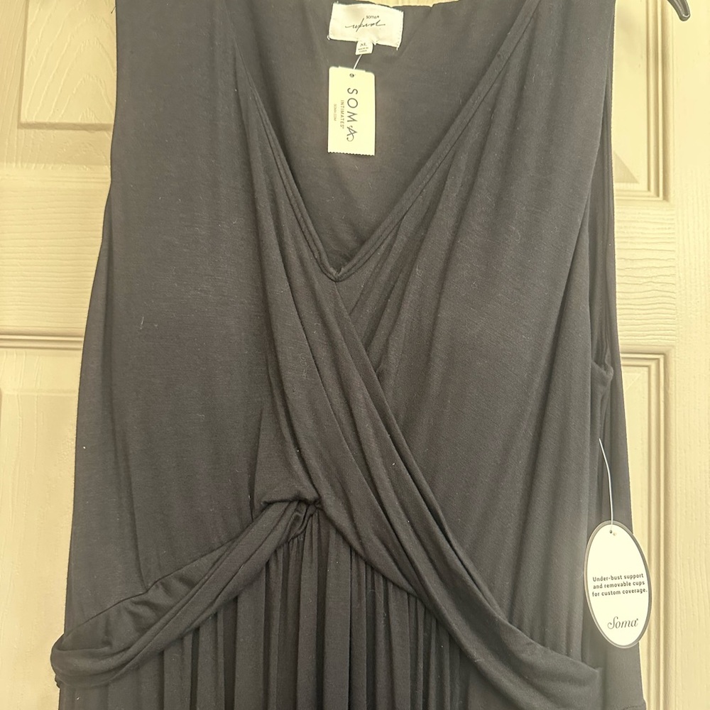 Soma Charcoal Maxi Dress